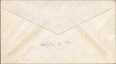 US Virginia, Merry Point Fancy 726 Cancel Cover, Heart with Arrow